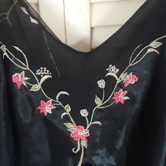 Victoria's Secret black nightgown size L - Picture 2 of 8